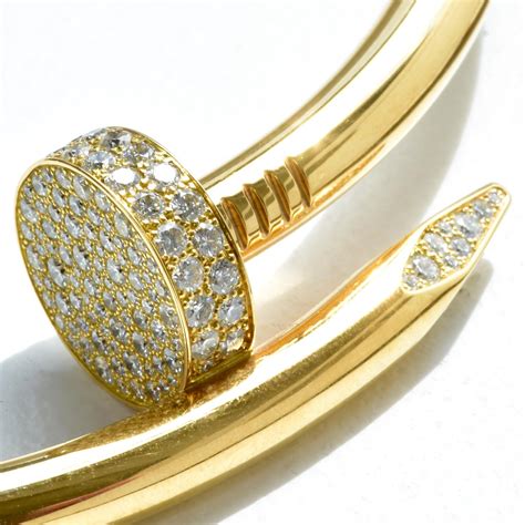 cartier nail necklace price|juste un clou necklace.